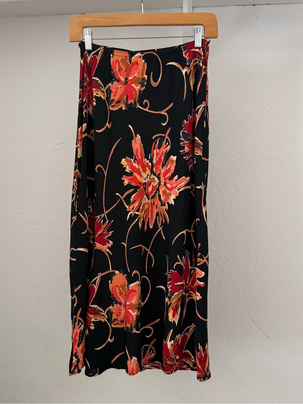 Bundle 3 for 50% off 1990s Carole Little Retro Rayon Floral Skirt